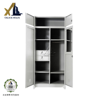 骁狼(XIAOLANG)营具内务柜铁皮更衣柜宿舍钢制双门储物柜 双人君官柜200*90*50cm