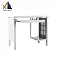 骁狼(XIAOLANG)营具钢制电脑桌宿舍学习培训桌职工办公电脑书桌