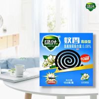 绿叶蚊香-5双盘 百花香型 10圈/盒*5盒 单套装