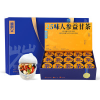 杞里香(QiLiXiang) 25味人参益甘茶盒装500g 养生礼盒礼品滋补款