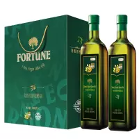 福临门橄榄油礼盒 特级初榨橄榄油食用油 特级初榨橄榄油500ml*2