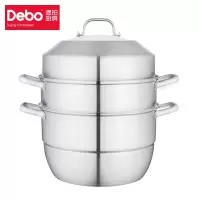 Debo德铂 霍芬尼多层复底蒸汤锅 DEP-780 不锈钢32cm/个