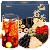 福东海 强力版覆盆子人参七君茶216克 人参五宝茶 复补杜仲枸杞肾桑葚男性八宝男性阳养生茶送礼