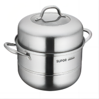 苏泊尔好帮手不锈钢双层蒸锅