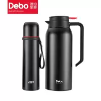 Debo德铂 皮尔森保温壶保温杯 DEP-662 304不锈钢/套