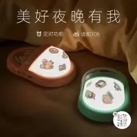 极地物种躺平 拖鞋夜灯 粉色/绿色PL-20210902