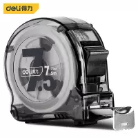 卷尺 得力 DL277525T 7.5 黑色