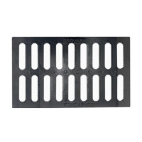 京势 雨水篦子 球墨铸铁单篦盖板水沟地沟格栅下水道井盖 350*500*30*7KG 单位:块