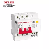 德力西 漏电断路器 DZ47SLE 3P C 63A 单位:只