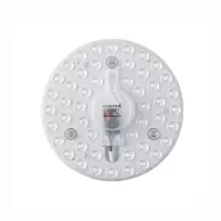 智光 LED声光控改造灯板吸顶灯楼道感应灯改造光源SSH2018-YQ-12W 12W 雷达感应灯版12W 白光 无底盘