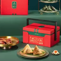 集味轩粽子礼盒嘉兴鲜肉粽小枣粽粽子端午送礼企业福利团购 集味八方-甲元高粽礼盒2690g