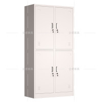 [企诺]储物柜 QNGB04A1-04PA 900×420×1800mm 冷轧钢 台