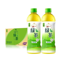 统一绿茶茉莉味茶饮料低糖500ml*15瓶整箱小瓶绿茶解腻饮料