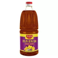 乡谷坊XDG浓香菜籽油非转基因食用油1.8L纯菜籽油 非转基因浓香菜籽油1.8L f