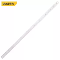 直尺 得力/deli DL8100 不锈钢