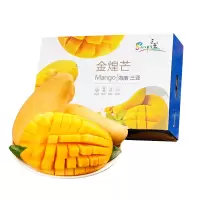冠町海南树熟金煌芒花皮果礼盒5斤5-10个新鲜水果产地直发