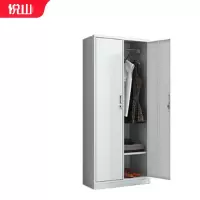 悦山更衣柜特厚钢制储物柜存包柜员工柜2门更衣柜YSOA3fo03GBZWHTB