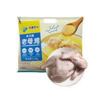 黄天鹅|凤集安心老母鸡1.2kg*2