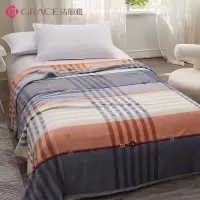 洁丽雅Grace抗静电铺盖毯-蓝调(180*200cm)JLY-YH158