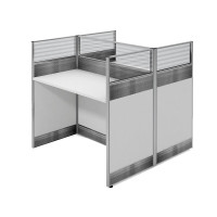 [企诺]屏风工位 QND2BYP-Z1412W 1460×1230×1100mm 人造板 组