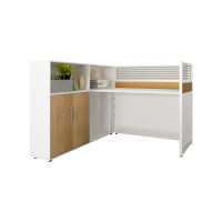 [企诺]屏风工位 QND2BYP-L1514 1530×1400×1100mm 人造板 组