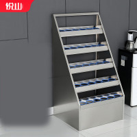 悦山水杯架201不锈钢工厂车间茶杯放置收纳架员工水杯存放柜30位水杯架YSOA12FO30-201