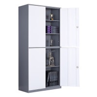 [悦山]文件柜 YSOA1fo06-06HTB 900×400×1850mm 冷轧钢板 组