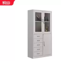 悦山加厚文件柜钢柜偏五斗文件柜YSOA1FO12-06HB