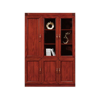 悦山文件柜木质带锁资料柜三门柜左木门YSOB101GCWJ302-L