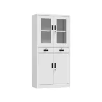 [悦山]文件柜 YSOA1FO09-06B 900×400×1850mm 冷轧钢板 台