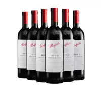 奔富(Penfolds)BIN2设拉子玛塔罗红葡萄酒 750ml*6整箱