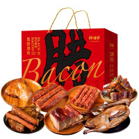 24年鲜颂坊腊味礼盒398型-土家风情2800g 410*150*265