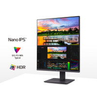 LG 28MQ750-B 27.6英寸2K Nano IPS 16:18魔方屏 内置KVM超清电脑显示器