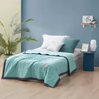 洁丽雅水洗棉抗菌被-绿影JLYXB006