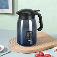 Debo德铂 威拉德焖茶壶316不锈钢家用保温保热水壶车载真空保温/个 DEP-856 渐变蓝