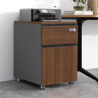 创世人 活动柜 芬乾系列办公柜职员文件柜两抽资料储物抽屉小矮柜子