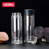 膳魔師(THERMOS)玻璃杯TCGB-400-D 480ml 黑色