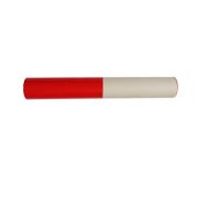 RUIDATY 田径接力棒 比赛接力棒PVC 红白色 30*3cm