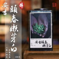 茶叶[伍刻][绿茶·酩酊大醉]头春头采安吉头春嫩芽白 2024年绿茶100g