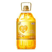福临门中粮出品 食用油 福临门 福至心礼非转基因一级大豆油5L