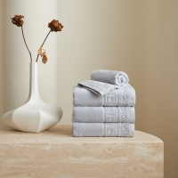 博洋生活雅馨毛浴巾礼盒二代(浅灰)