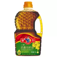多力 浓香菜籽油 1.8L 物理压榨 健康油