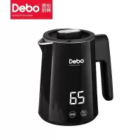 Debo德铂 多瑞特电热水壶奥氏体型不锈钢黑色/个 DB-136