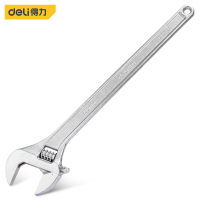 得力扳手 DL024A 活动扳手 高碳钢