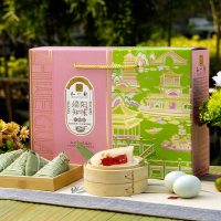 知味观端阳知味1960g端午礼盒嘉兴特产咸蛋黄肉粽咸鸭蛋端午节送礼杭州中华老字号