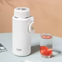 Debo德铂 萨堡真空保温壶米白色1L/个 DK-021