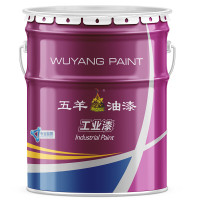 五羊漆 醇酸油性大红 5卡红醇酸外用磁漆 15KG(单位:桶)