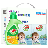 好爸爸亲肤倍净洗衣液三件套盒装(2050g)