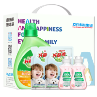 好爸爸亲肤倍净洗衣液五件套盒装(2210g)