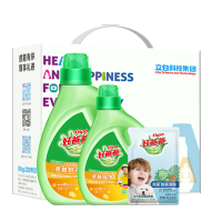 好爸爸亲肤倍净洗衣液三件套盒装(3618g)